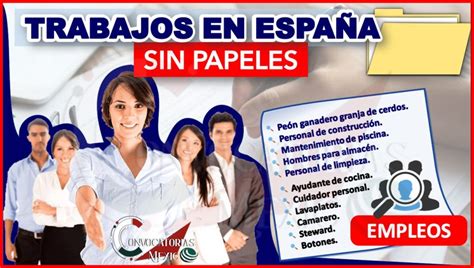 trabajo madrid sin papeles|Empleos de sin papeles en Madrid provincia